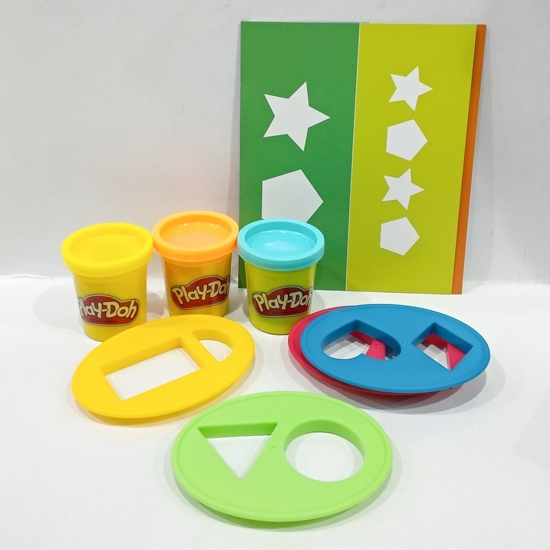 Bộ Đồ Chơi Đất Nặn Hình Học Cơ Bản - Play-Doh E3705