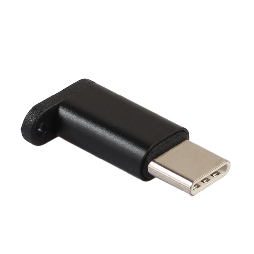 USB Type C Adapter , Aluminum USB C Male to Micro USB Female Convert Connector with Keychain Hole for Samsung Galaxy S8 New Macbook Pixel XL Nexus 5X 6P Nintendo Switch