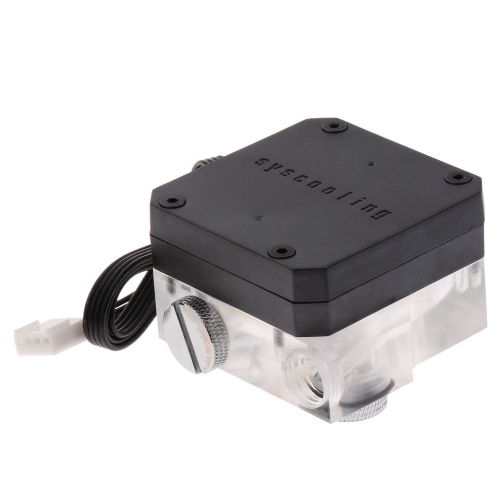 1Piece SC-P60A G1/4 450L/h Liquid Pump Water 4Pin For PC Water Cooling