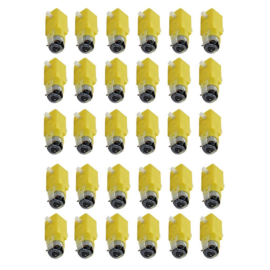 30 Pieces Intelligent Car TT Motor Launch Smart Car Gear Motor For