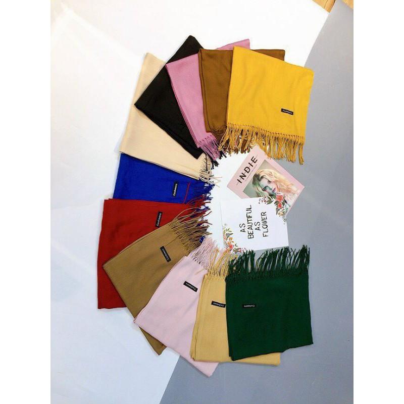 Khăn quàng cổ nam nữ cashmere phong cách hàn quốc