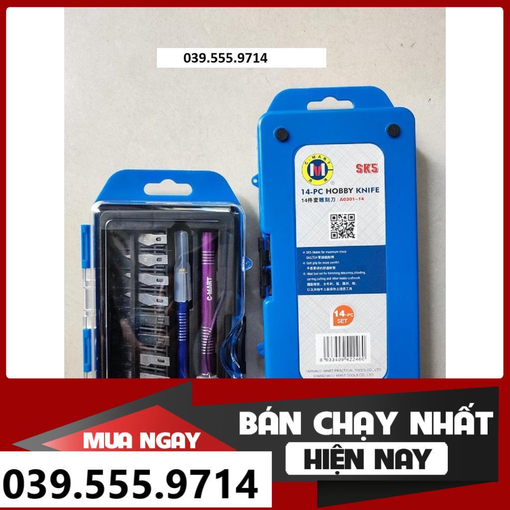 BỘ GHÉP 14 LƯỠI CHIẾT CÂY MÀU XANH - BỘ GHÉP TIỆN ÍCH, DỄ SỬ DỤNG