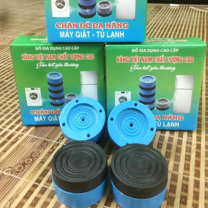 SET 4 CHÂN GIÁ ĐỠ MÁY GIẶT TỦ LẠNH CHỐNG RUNG ĐA NĂNG