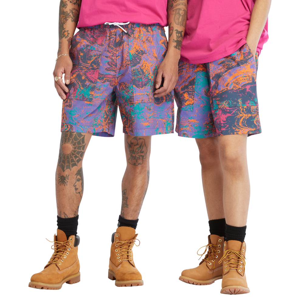 Timberland Quần Short Unisex Printed Woven Short TB0A6731