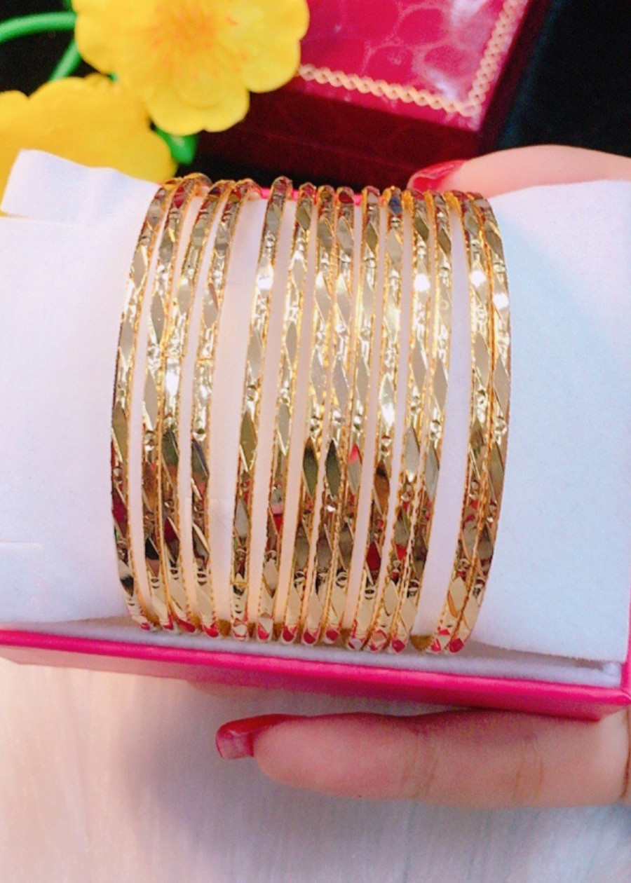 Vòng ximen khóa gài mạ vàng 18k mã 8019A