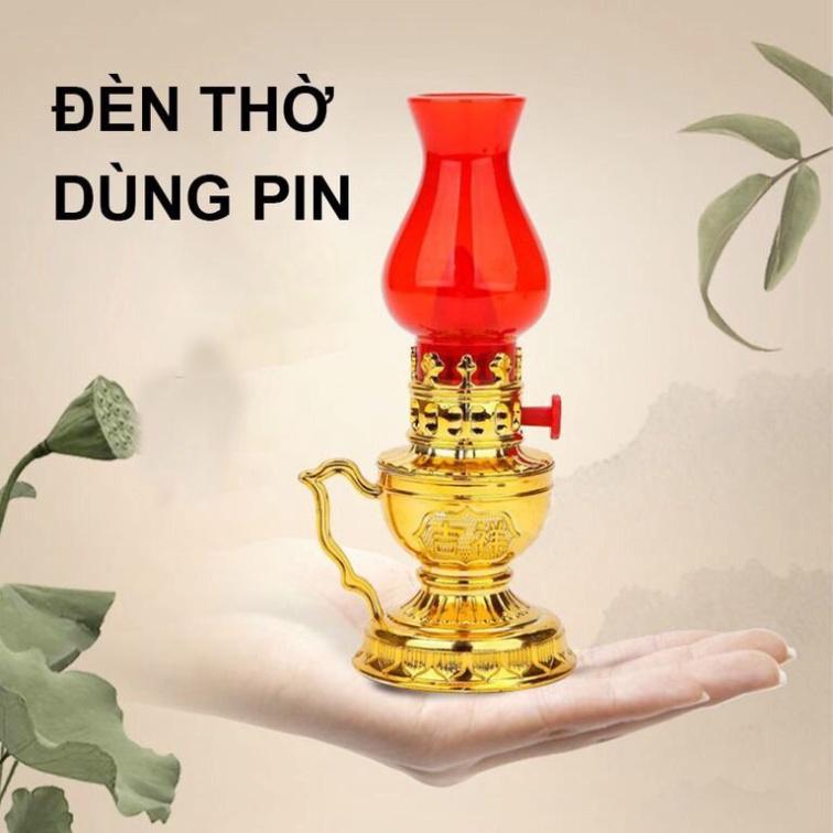 Đèn Thờ Vĩnh Cửu Sử Dụng Pin Đèn Để Lên Bàn Thờ Trang Nghiêm Tôn Kính 【】