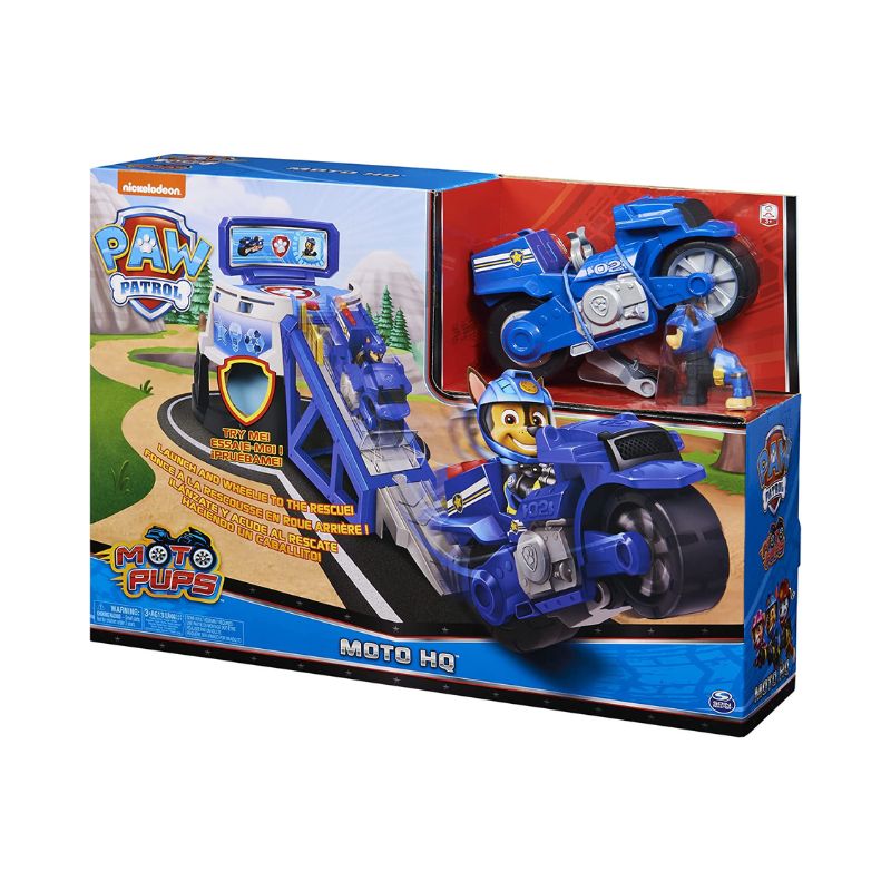 Đồ Chơi PAW PATROL Bộ Phóng Mô Tô Của Chase 6060233