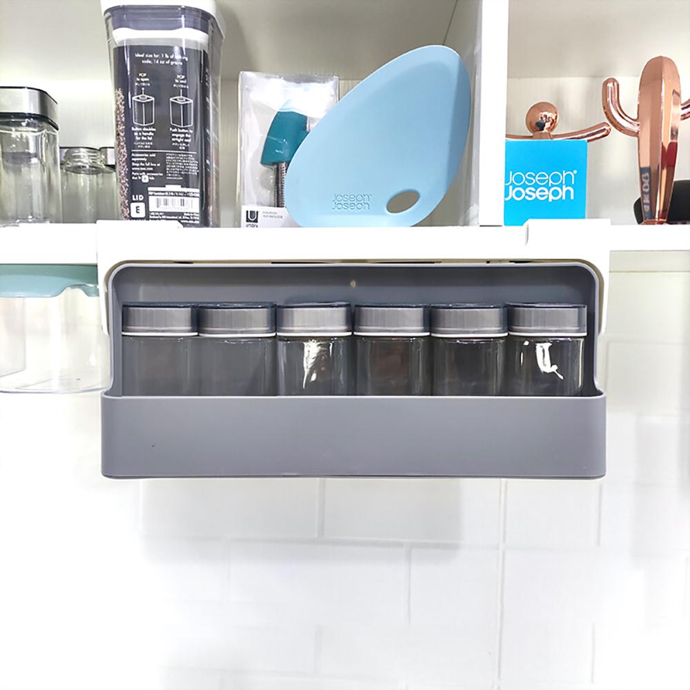 Nhà Bếp Nhà Tổ Chức Giá Để Gia Vị Nêm Gia Vị Giá Đỡ Dưới-Kệ Ngăn Kéo Ẩn Đựng Gia Vị Đựng Chai Lọ Gia Vị Lưu Trữ Phụ Kiện Nhà Bếp