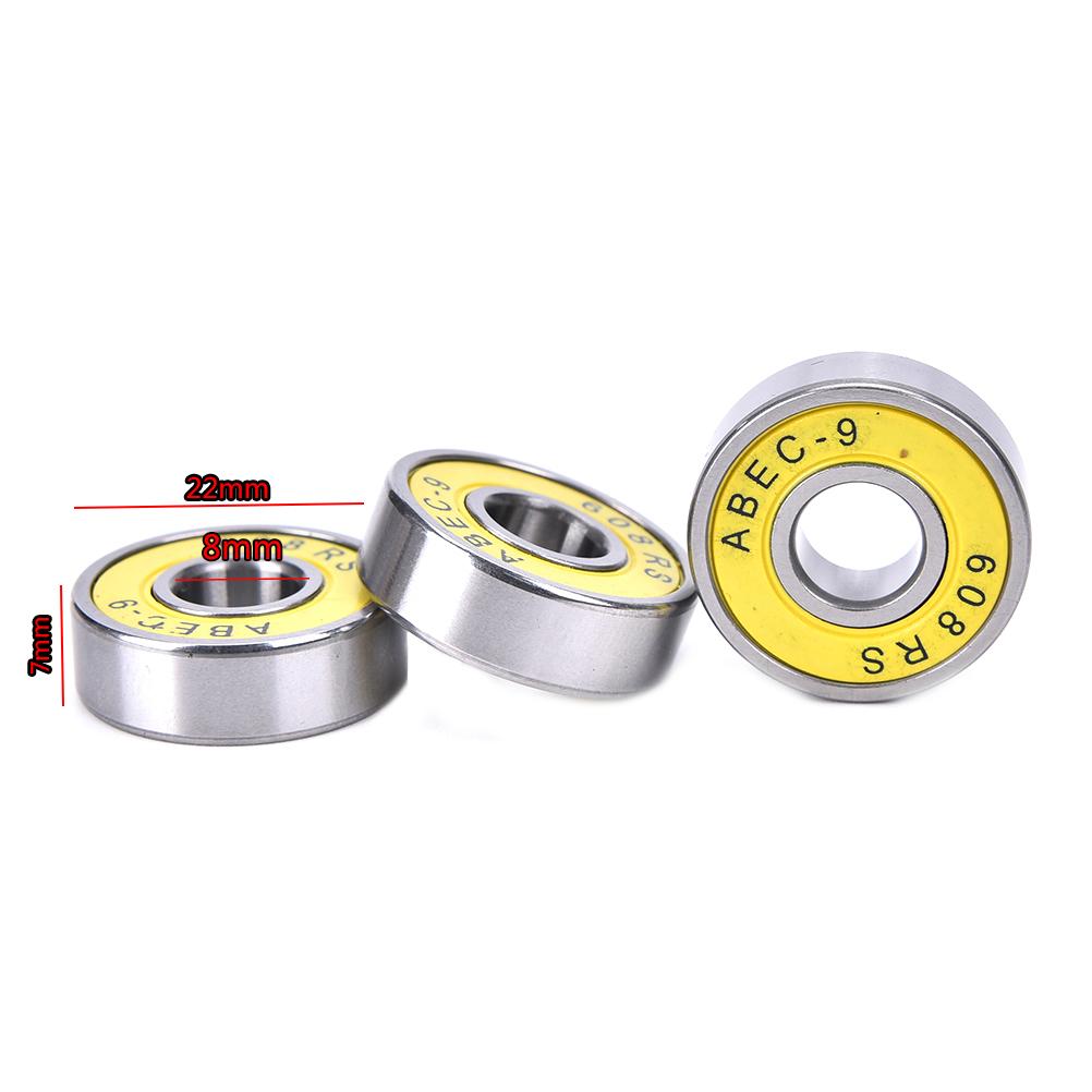 10 PCS Red ABEC 9 Vòng bi không gỉ Vòng bi hiệu suất cao Skate Skate Skateboard Wheel Color: purple