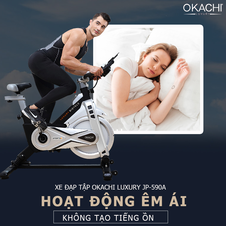 Xe đạp tập thể dục OKACHI LUXURY JP-590A