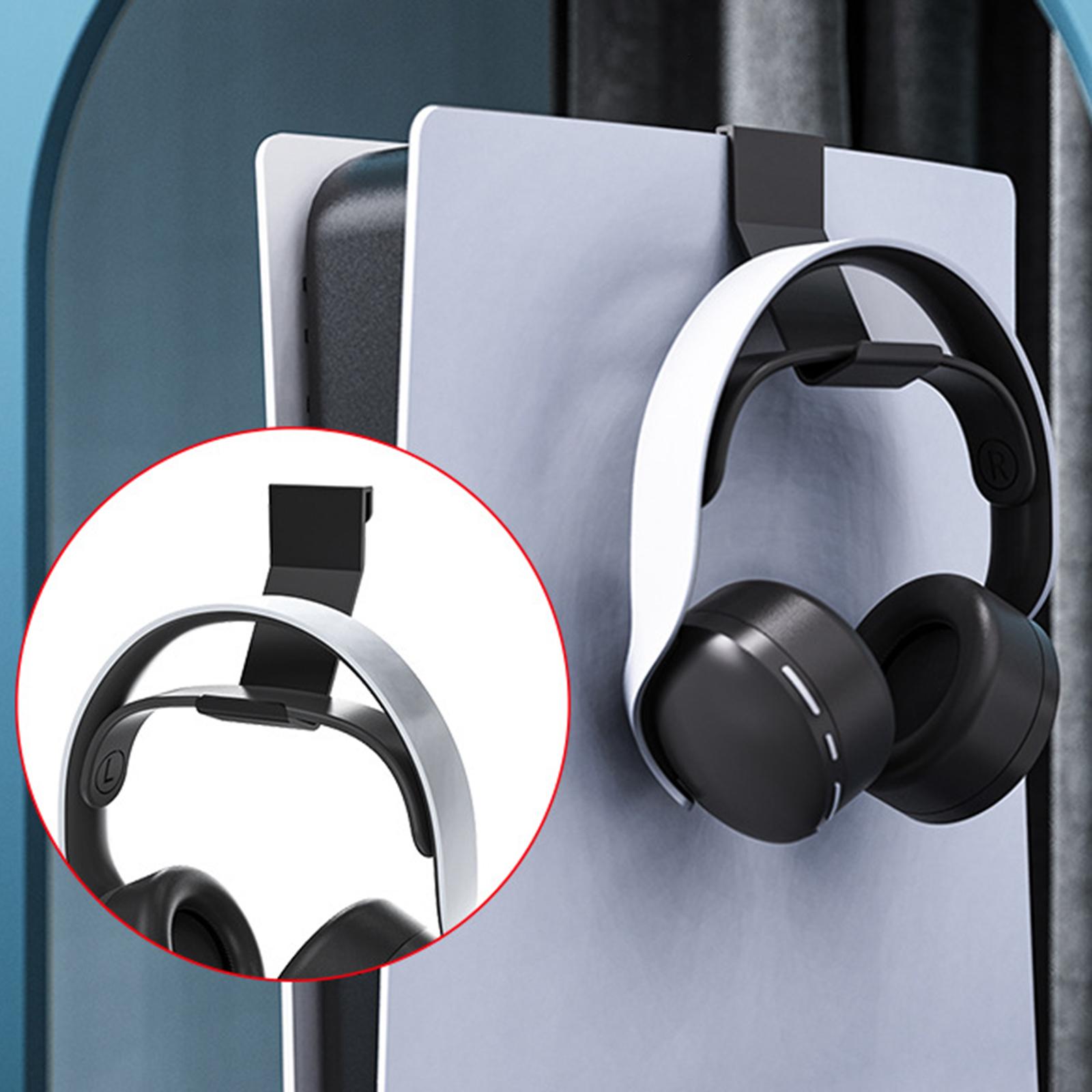 Headset Headphone Holder Controller Stand Mount Hanging Bracket for PS5 Host