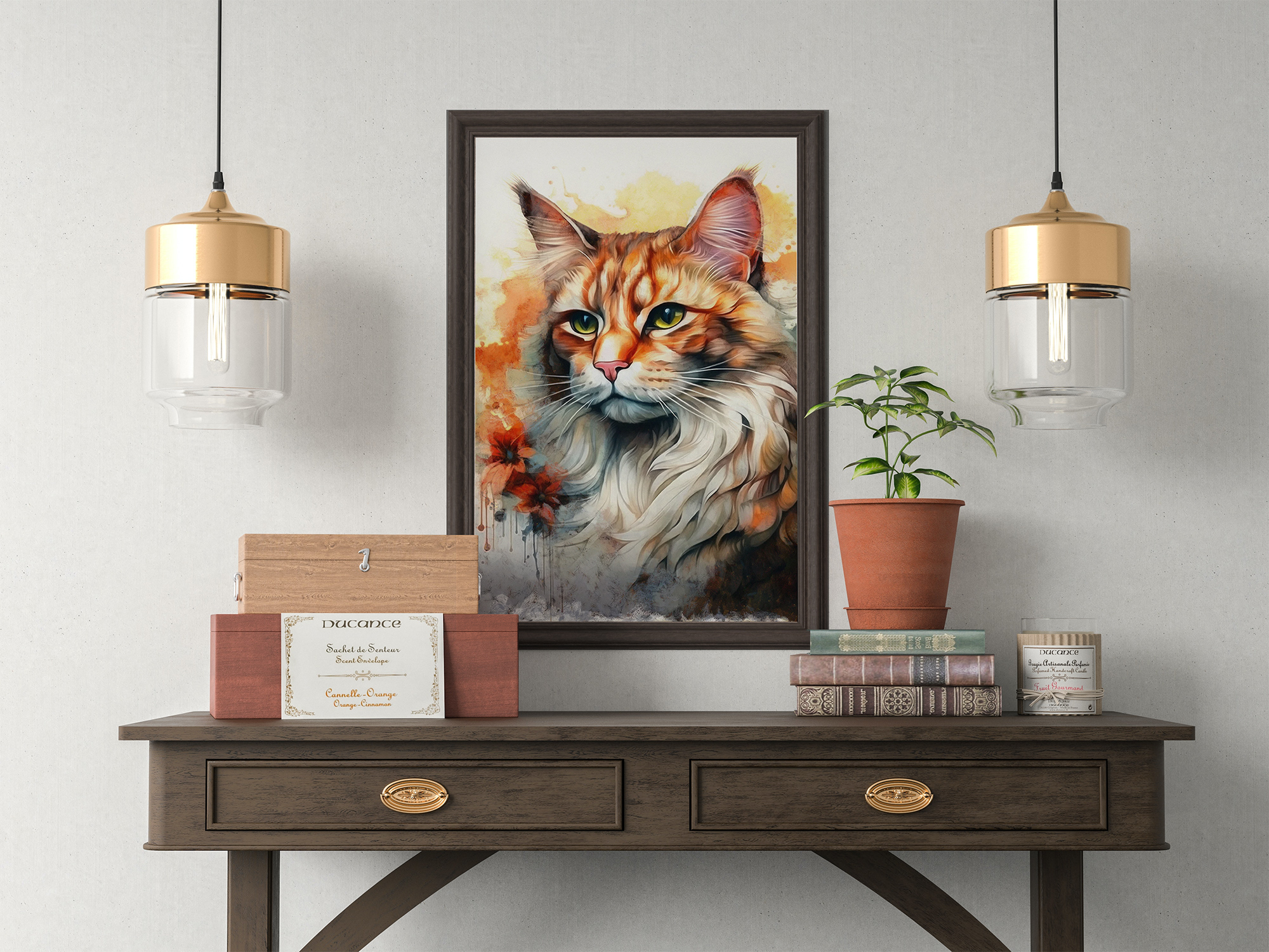 Quà tặng cho tâm | Tuổi Mèo | Tranh canvas nghệ thuật