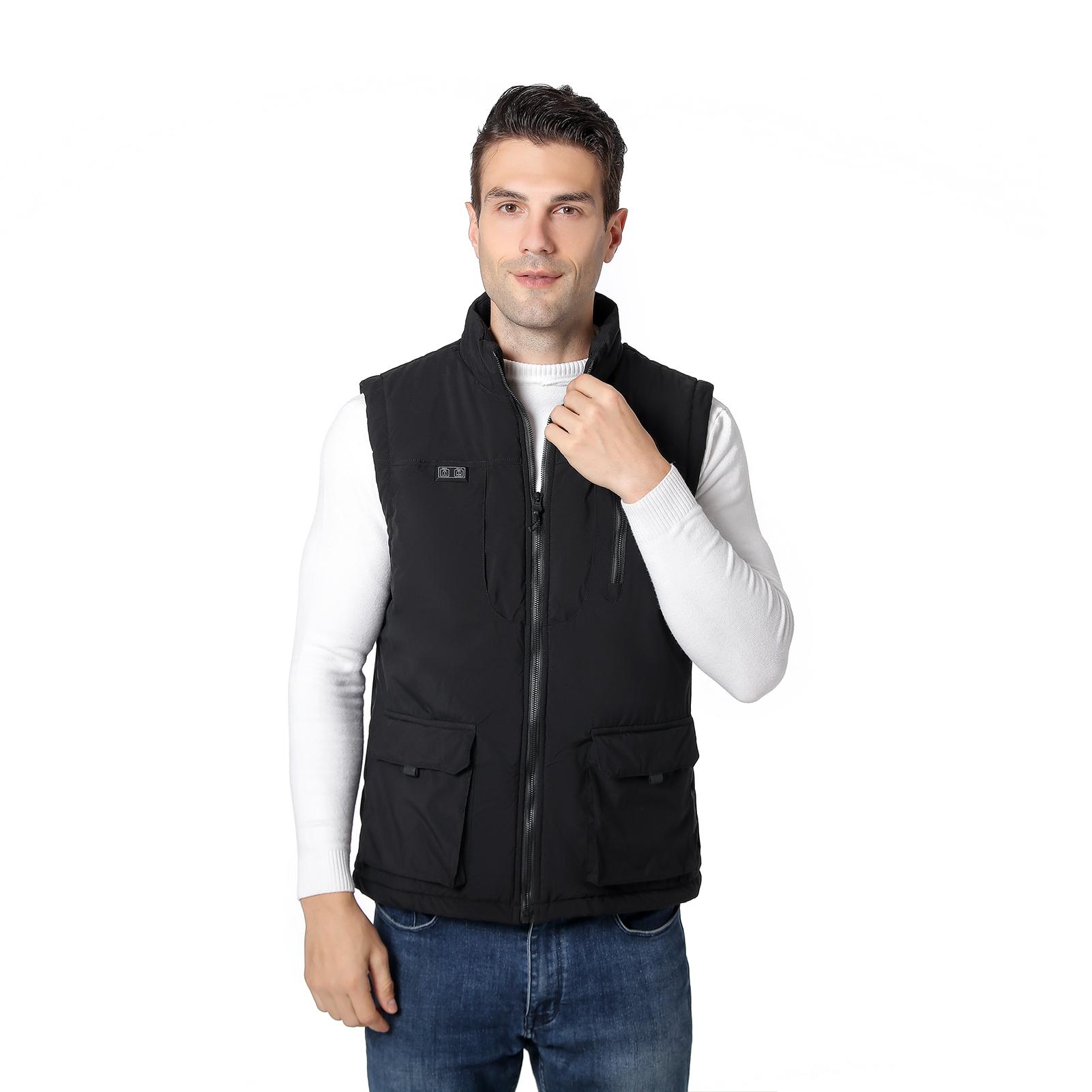 11 Zone Heated Vest for Men Women Outdoor Winter Warm Electric Heating Vest Jacket Clothing