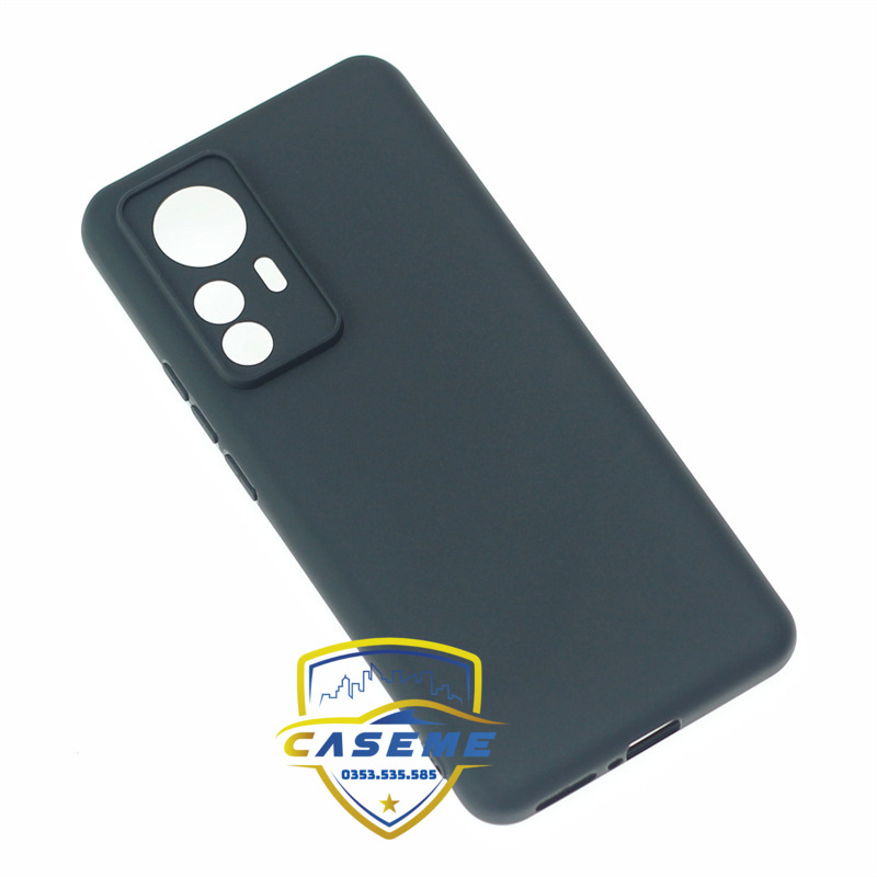 Ốp lưng dẻo màu đen dành cho Xiaomi 12T/12T Pro/K50 Ultra silicon chống sốc cao cấp