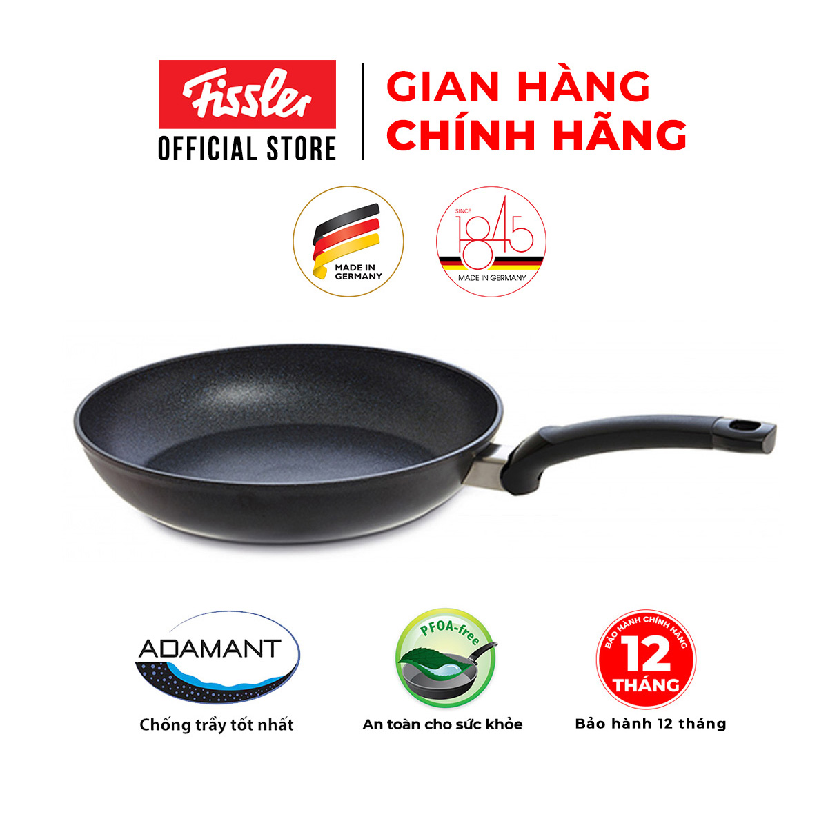 Chảo Fissler Levital Classic 24cm- Hàng chính hãng 100%