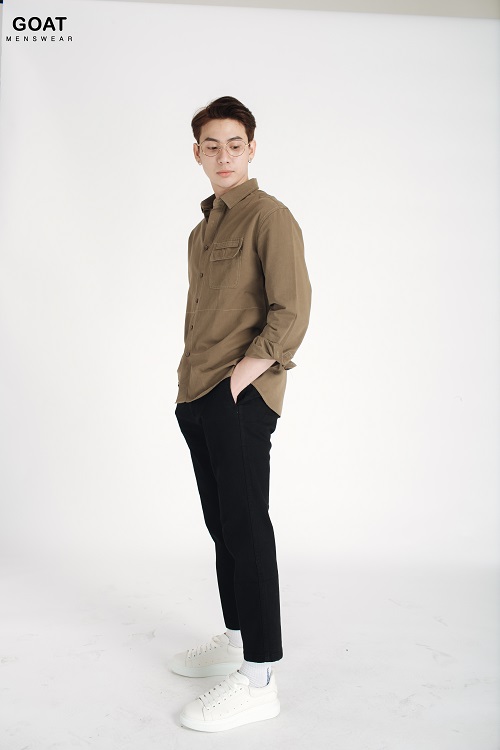 Quần Kaki Nam 3 Màu Trẻ Trung Phong Cách Công Sở GOAT MENSWEAR