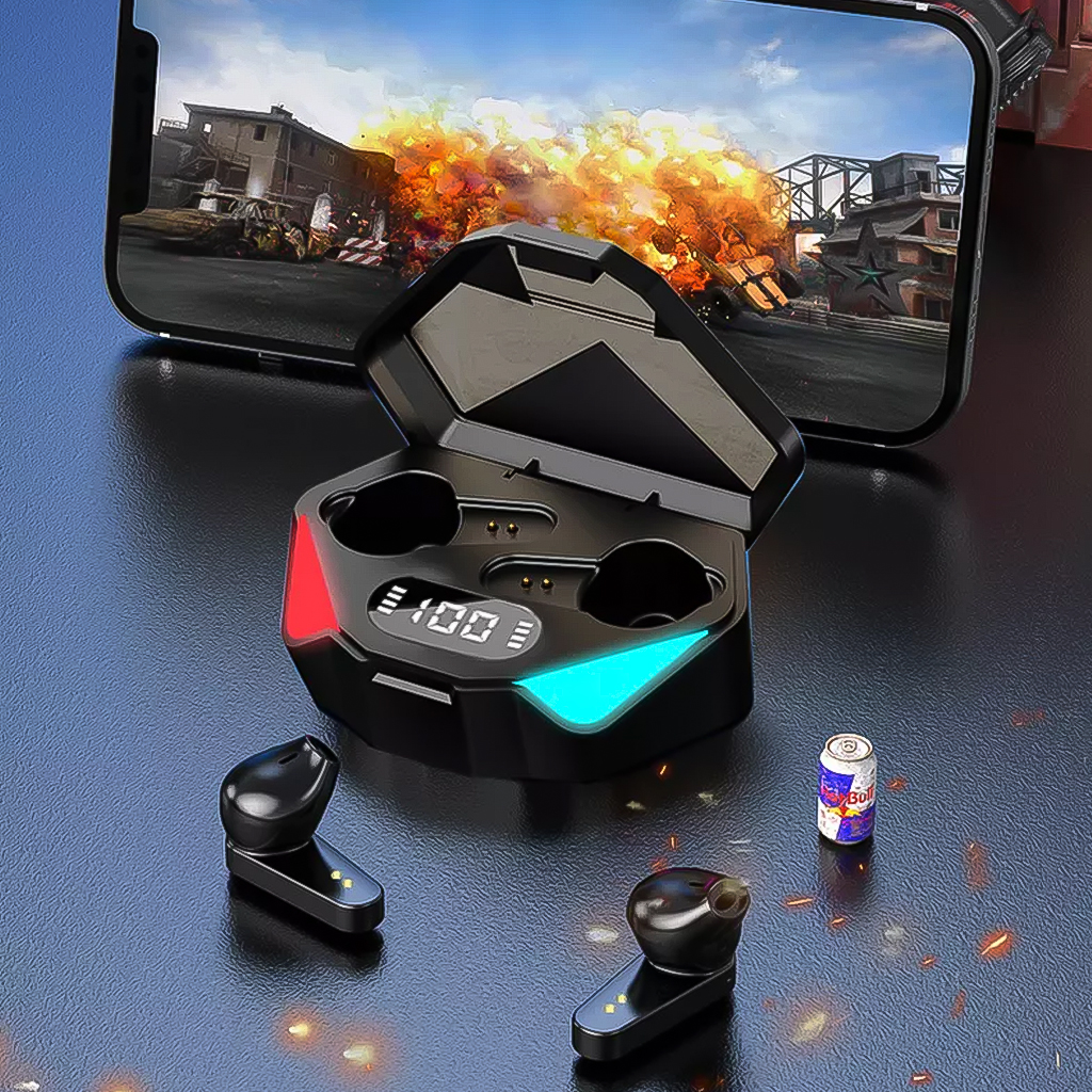 Tai nghe không dây gaming TWS X15/X15S bluetooth 5.0 công nghệ cảm biến chạm, không có độ trễ, thiết kế thể thao - Hàng chính hãng Vinetteam