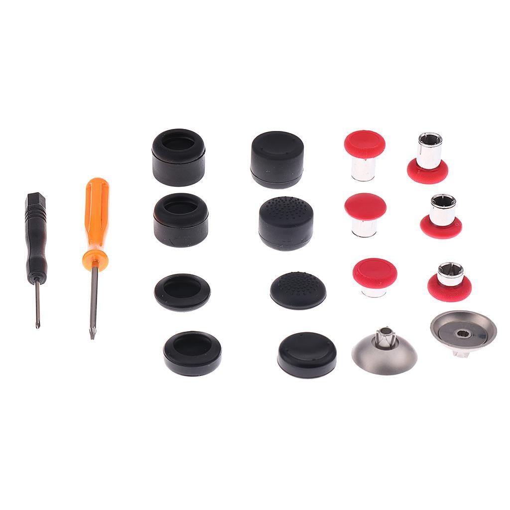 Wireless Controller Replacement Swap Buttons With  Stick Grips Screwdrivers