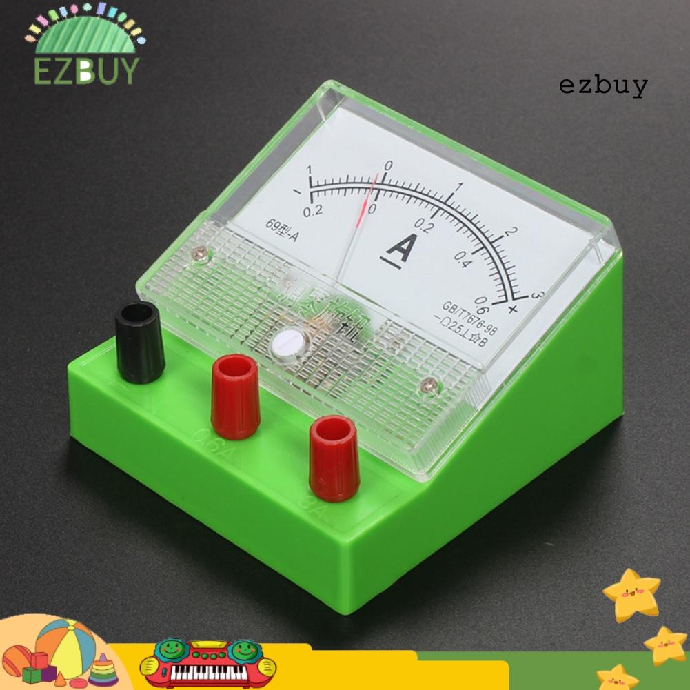 EY-Analog Current Meter Ammeter Class 2.5 Electricity Teaching Experiment Tool