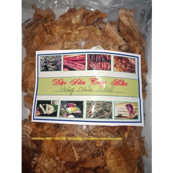 Măng nứa khô Tây Bắc (Măng búp non chọn kỹ, bao test) 500g