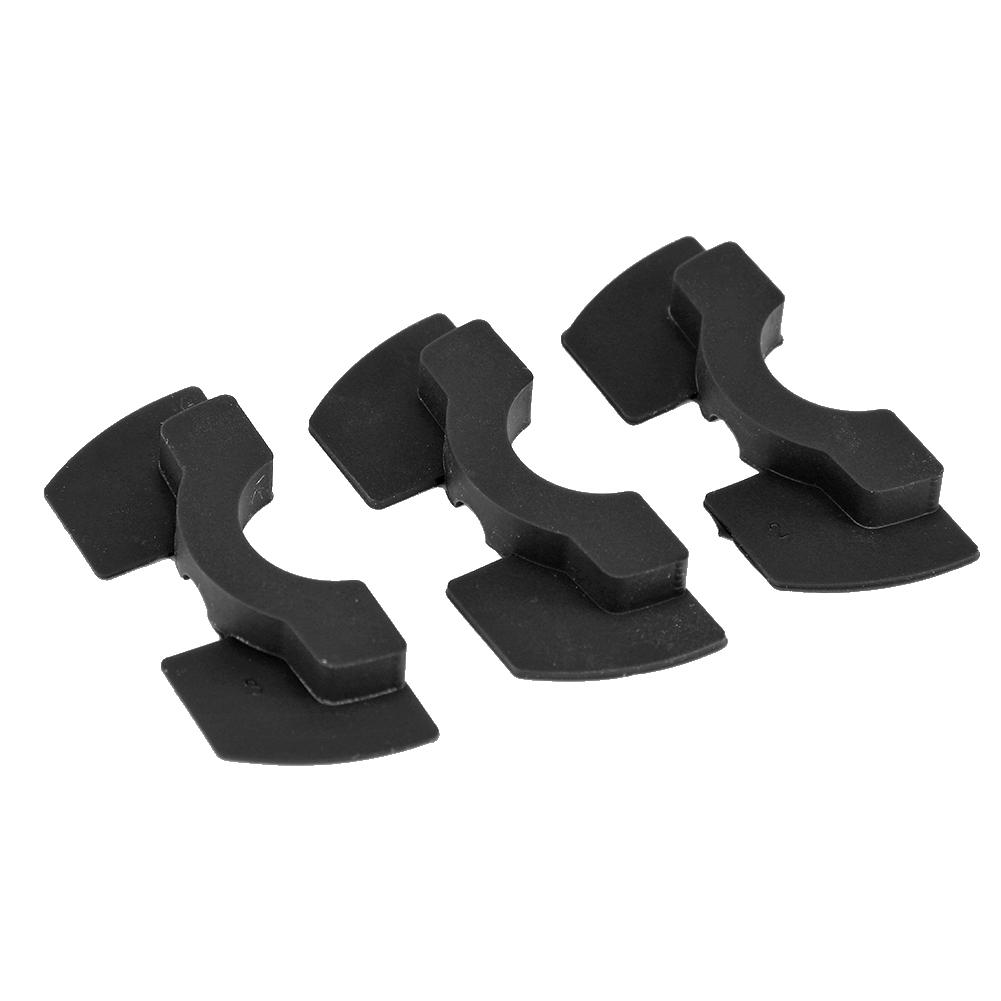 Xe tay ga thay thế các bộ phận Phụ kiện được đặt cho Xiaomi Mijia M365 Cao su LustProof Ve Color: Case Red 2pcs