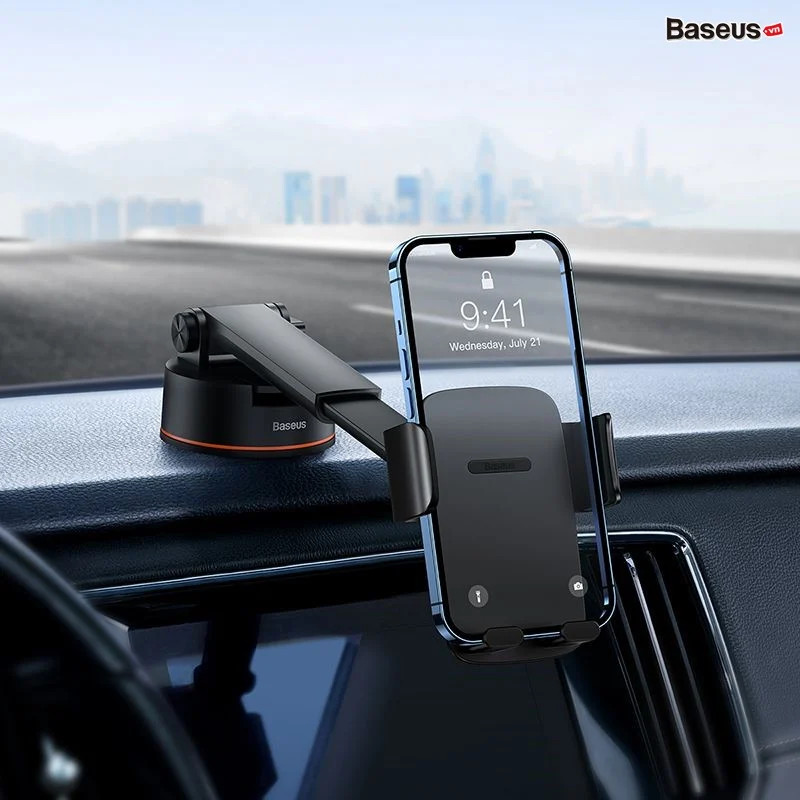 Giá Đỡ Điện Thoại Trên Ô Tô Baseus Easy Control Clamp Car Mount Holder Pro New 2022 - hàng chính hãng