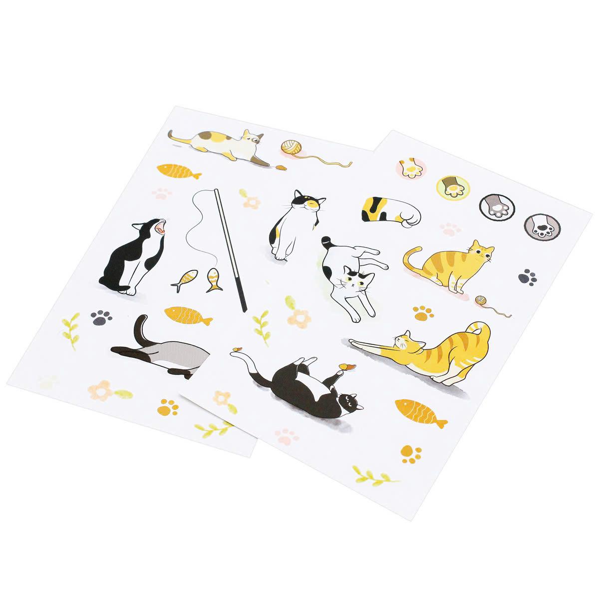 Sticker Cat Journal - The Sun