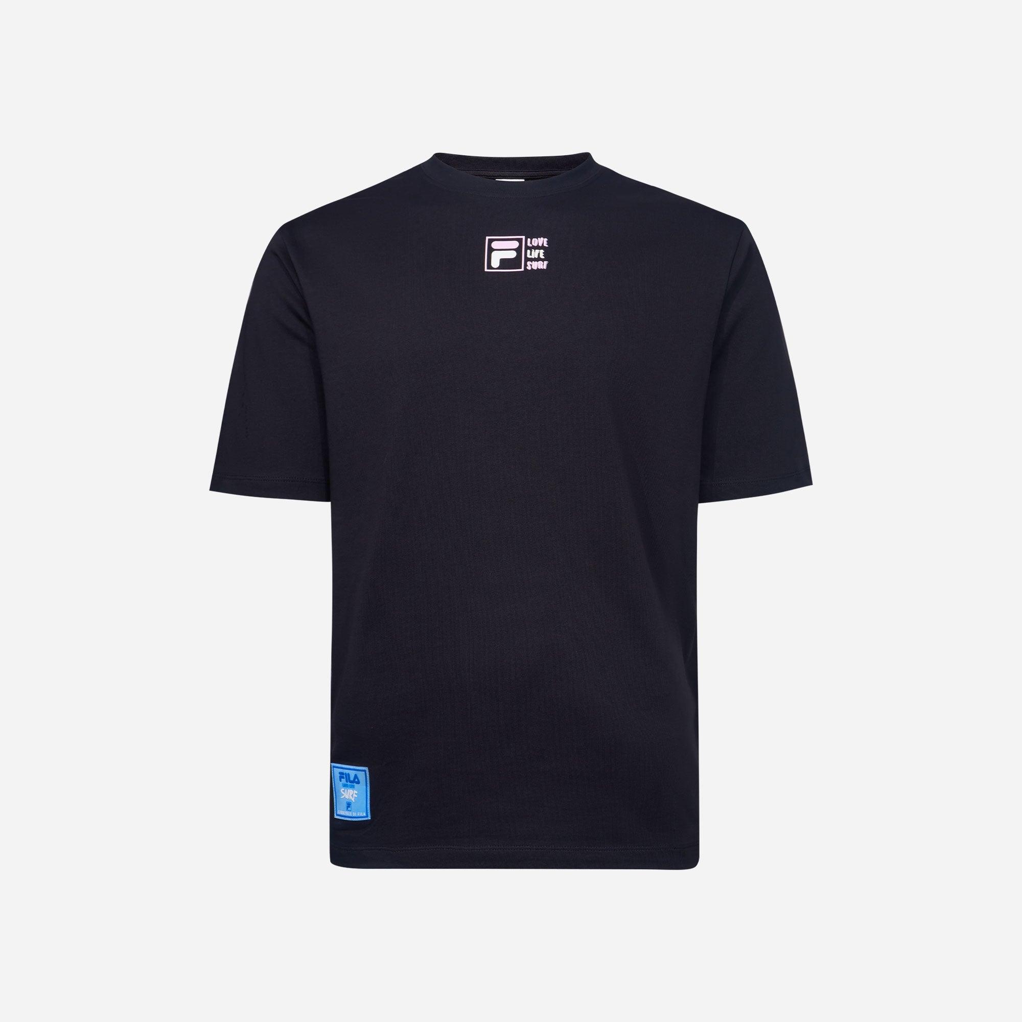 Áo thun tay ngắn thời trang unisex Fila - FW2RSF1017X-BLK