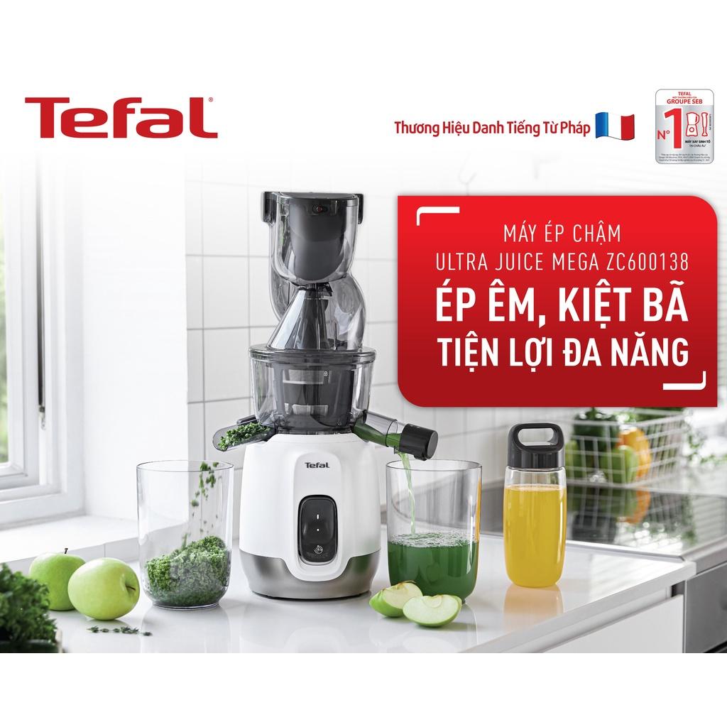 Máy ép chậm trái cây Tefal ZC600138 - BH 2 năm - Hàng Chính Hãng