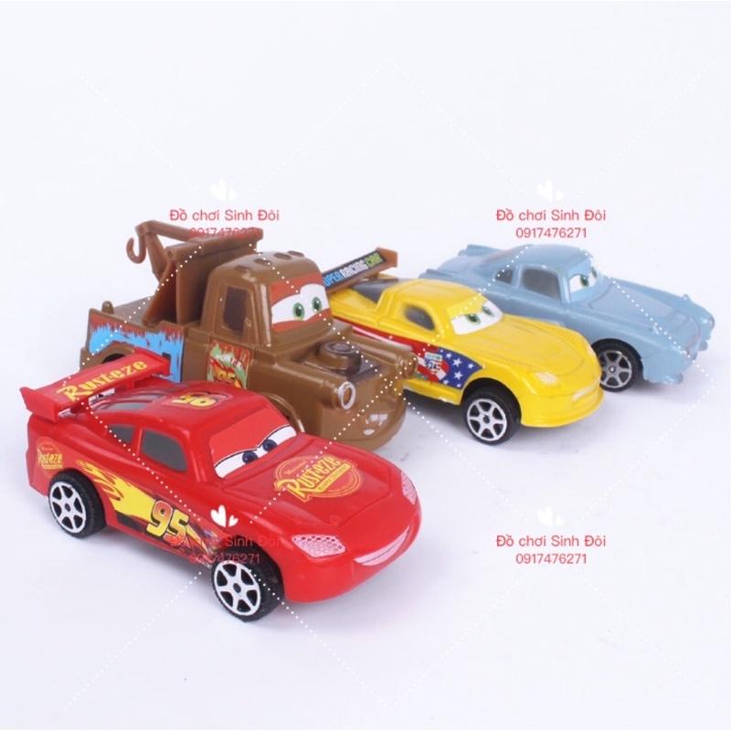 MÔ HÌNH XE NHỰA - bộ 4 chiếc