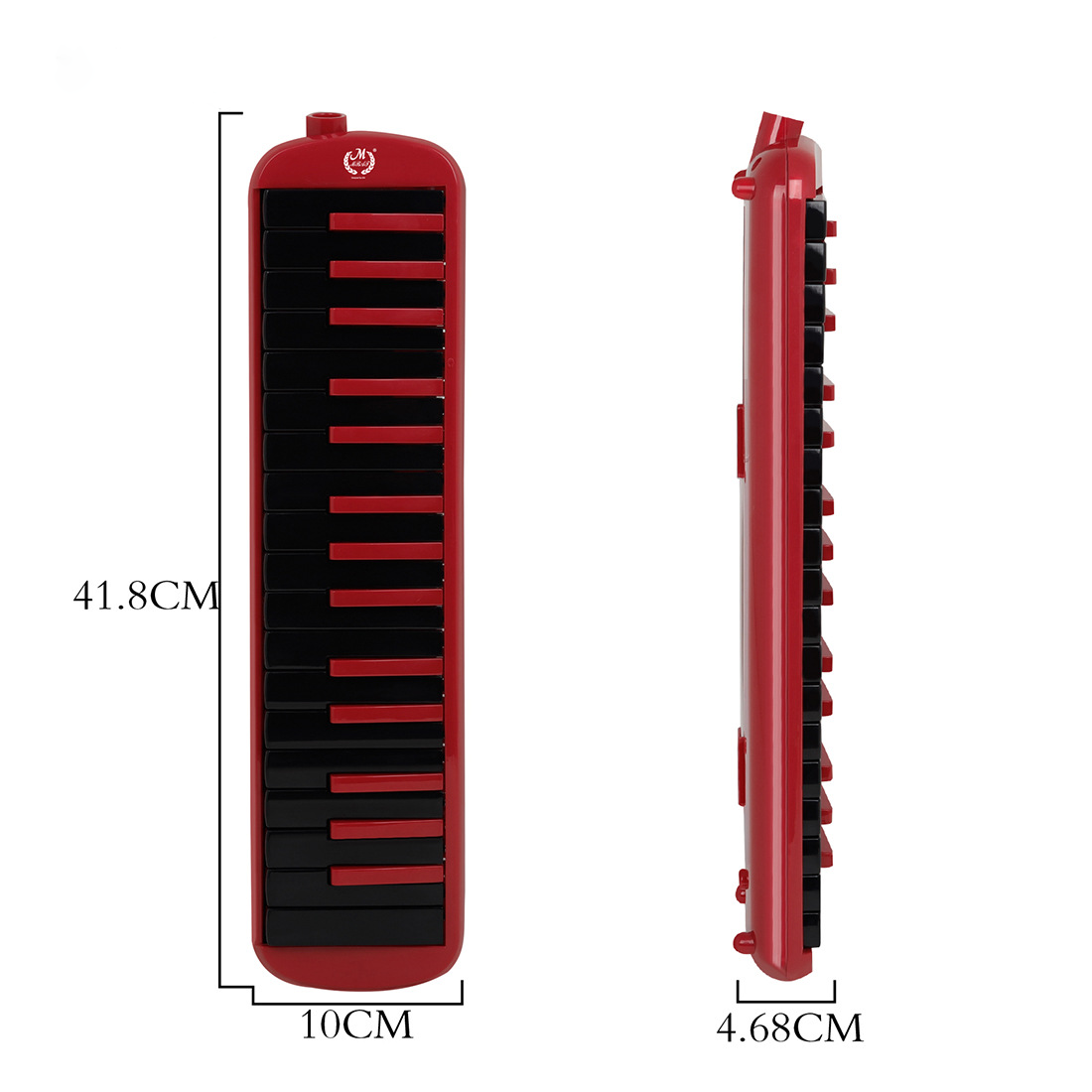 Kèn Melodion, Melodica, Pianica - Mbat KF-32 - Kèn 32 phím cao cấp, túi hộp EVA, nhựa ABS an toàn, màu đỏ - Hàng chính hãng