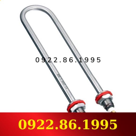 Điện trở thanh nhiệt còng nhiệt sử dụng cho nồi nấu phở, đun nước nóng, gia nhiệt nước chữ U 500w 220v hàng nhập0