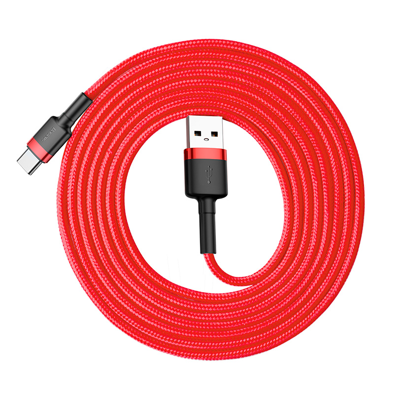 Cáp sạc nhanh, truyền dữ liệu tốc độ cao Baseus cafule Cable USB For Type-C 2A (Hàng chính hãng)