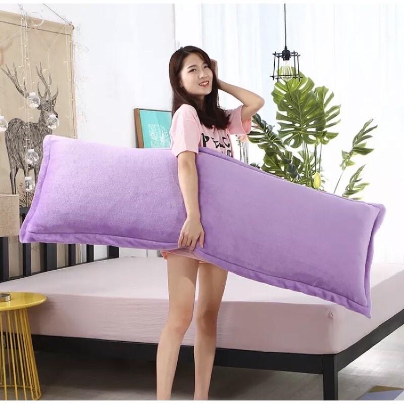 GỐI ĐA NĂNG - GỐI DÀI- GỐi ÔM vải nhung mịn