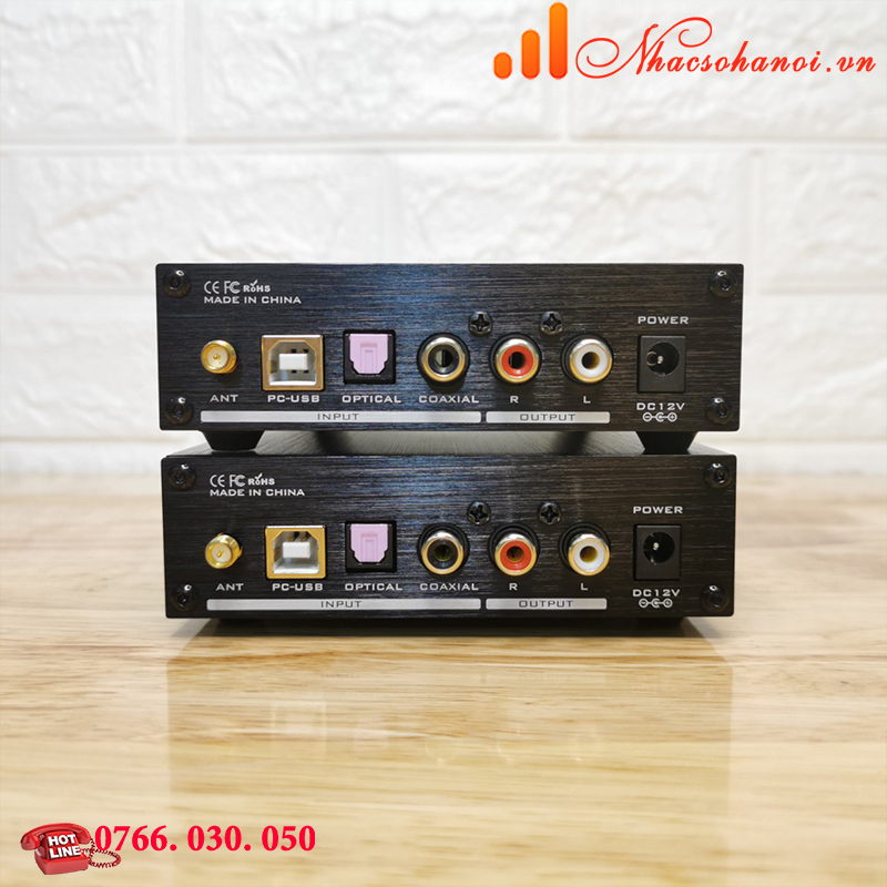 Bộ Giải Mã FX-Audio DAC D01 - Bản Nâng Cấp DAC X7- Giải Mã 32 Bit/768Khz/ DSD512