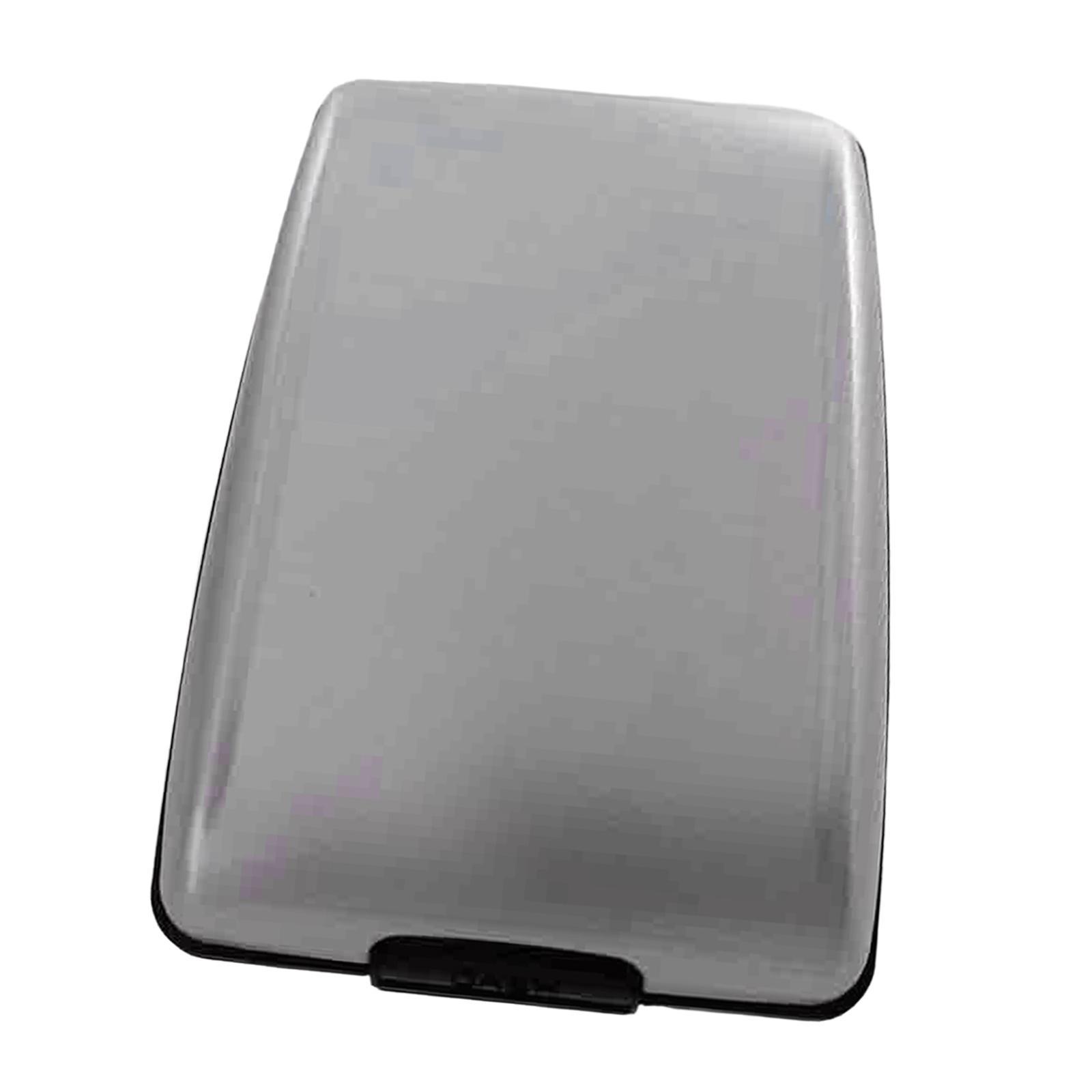 Pocket Card Holder Waterproof Casual Durable Aluminum Wallet Cards Organizer