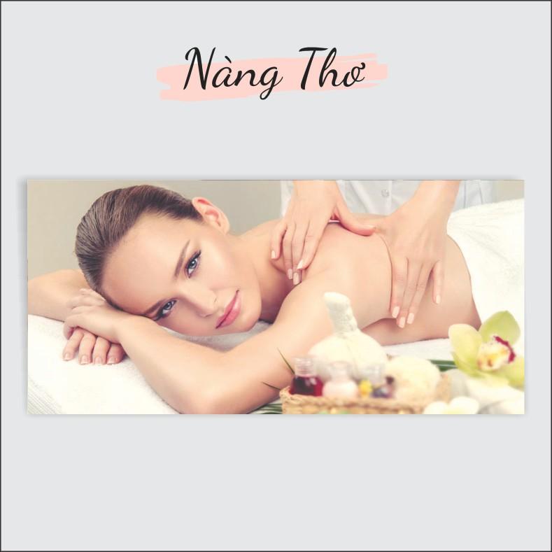 Decal dán tường spa BEAUTIFUL GIRL