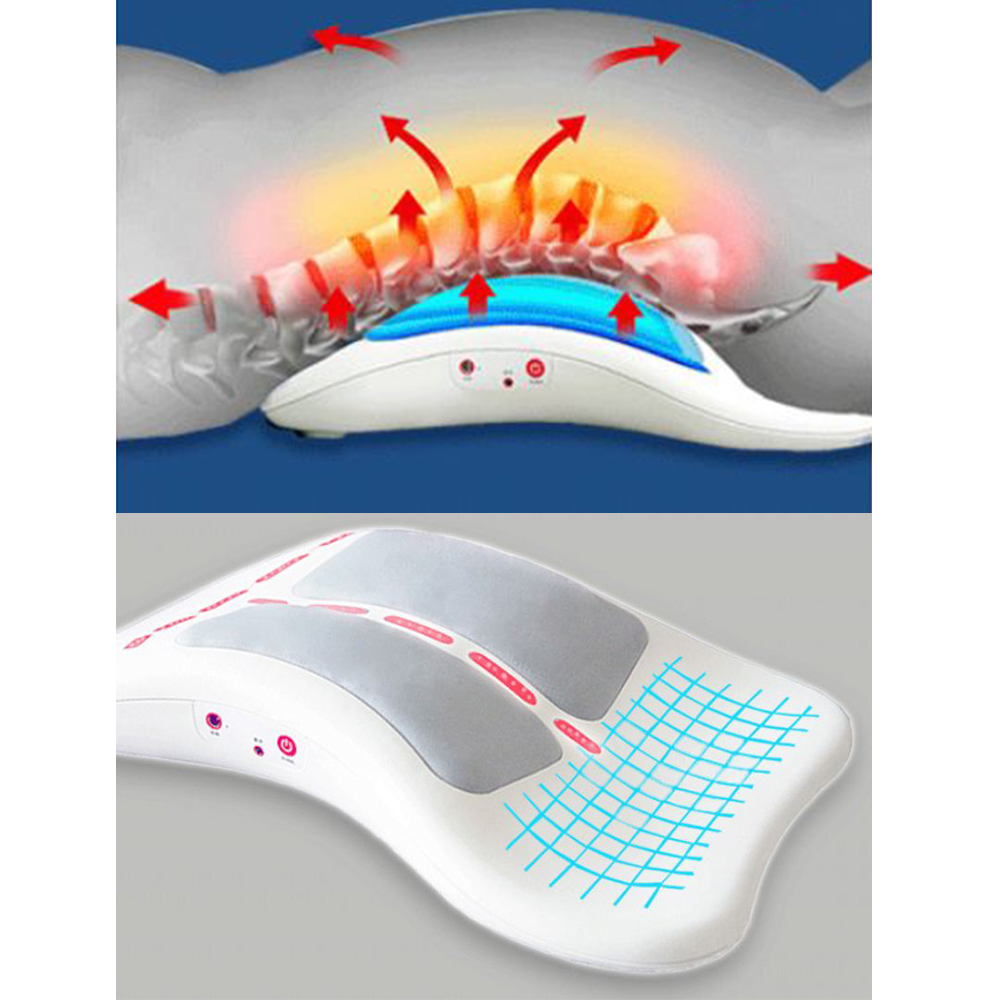 Máy Massage Lưng - Phiên Bản Mới Túi Đệm Khí, Chế Độ Rung Chuyên Sâu, Thiết Kế Không Dây, Dung Lượng Pin Lớn