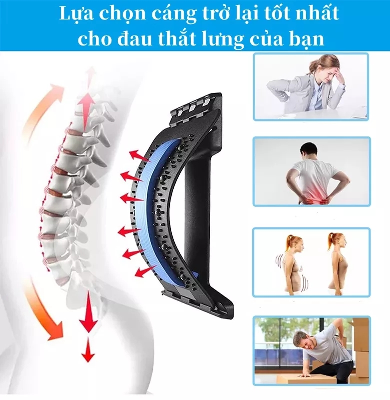 Khung Nắn Chỉnh Cột Sống, Khung Định Hình Cột Sống, Dụng Cụ Hỗ Trợ Thoát Vị Đĩa Đệm, Đau Mỏi Lưng, Đau Vai Gáy