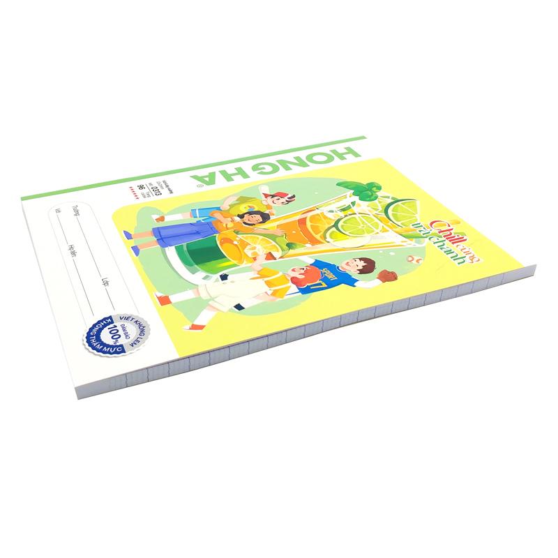 Tập Học Sinh Chill Cùng Trà Chanh 4 Ô Ly 96 Trang 100gsm - Hồng Hà 0313 (Mẫu Sản Phẩm Giao Ngẫu Nhiên)