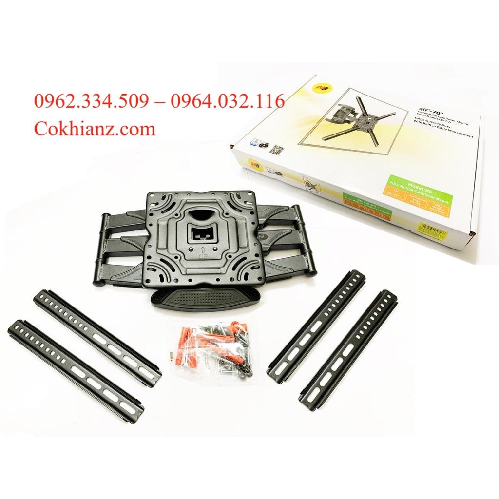 KHUNG TREO TIVI GÓC XOAY ĐA NĂNG NK P5