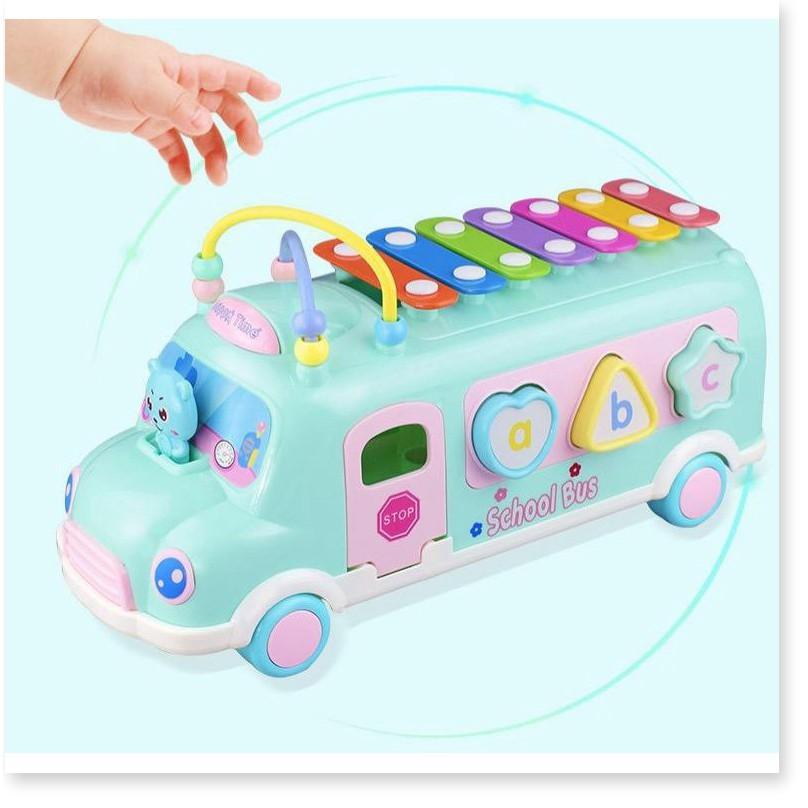 Đồ chơi xe buýt phát nhạc thông minh cho bé DC55 Gia Dụng SG