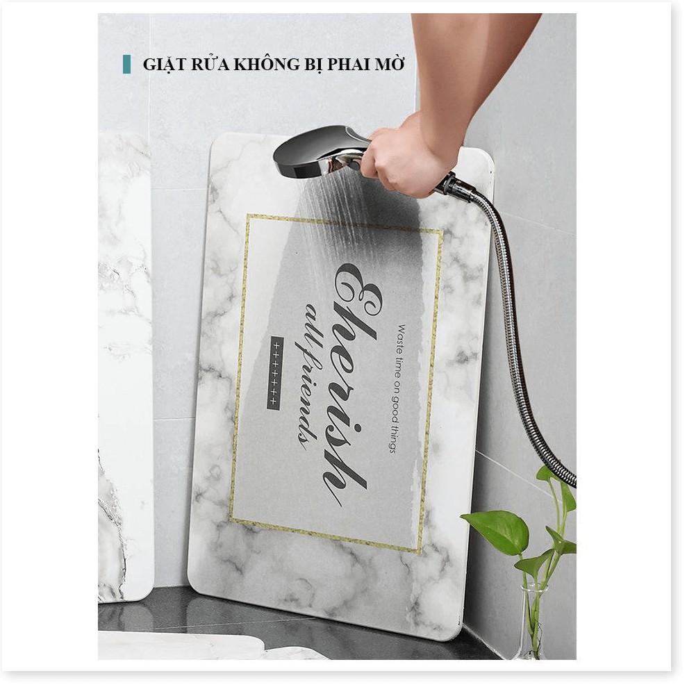 Thảm đá mau khô Nordic Ehelish 60x39cm