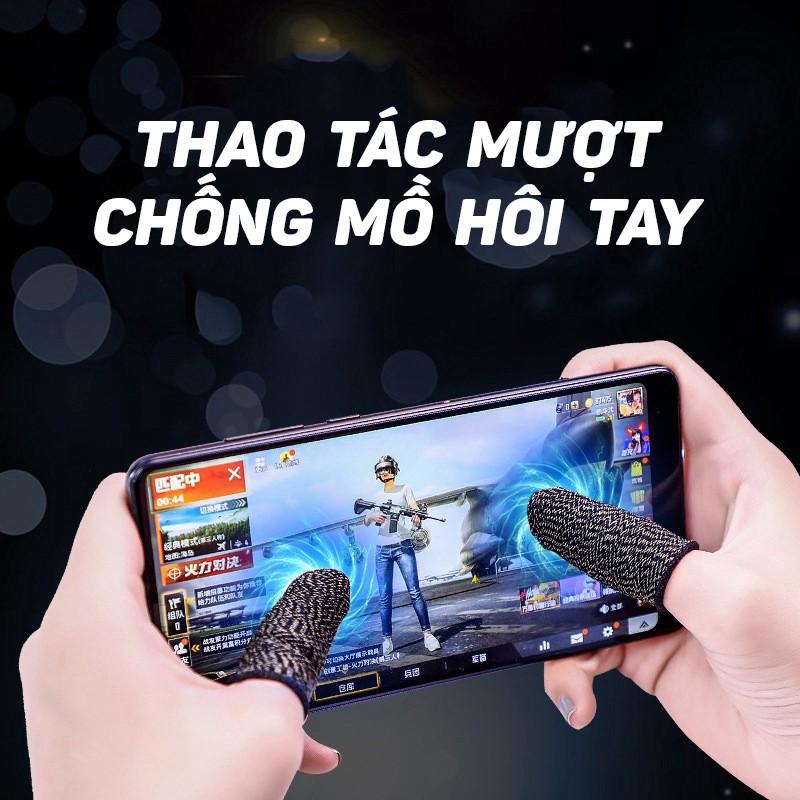 Bao tay chơi game - Chống mồ hôi tay, tăng độ nhạy cảm ứng