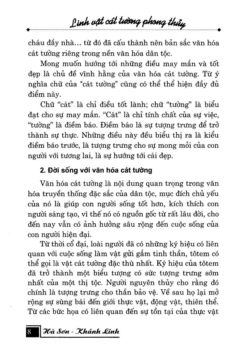 Linh Vật Cát Tường Phong Thủy