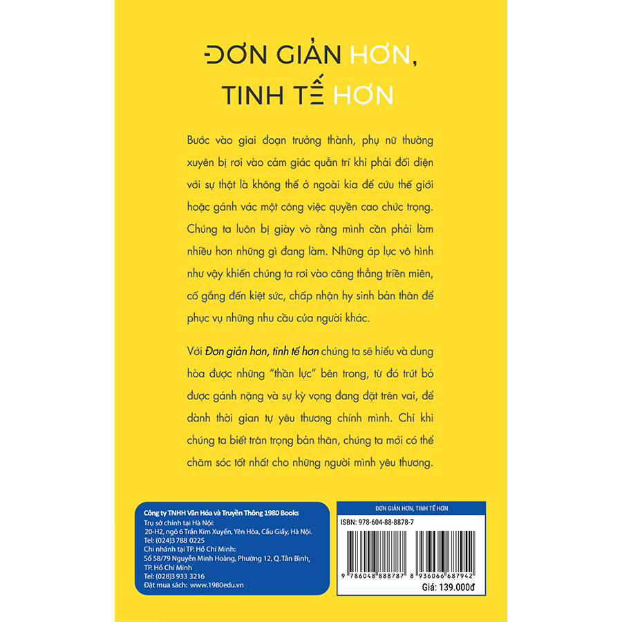 Đơn Giản Hơn Tinh Tế Hơn