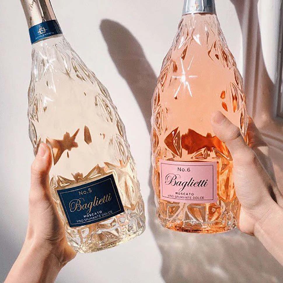 Vang Nổ Moscato Vino Spumante Dolce NO. 5