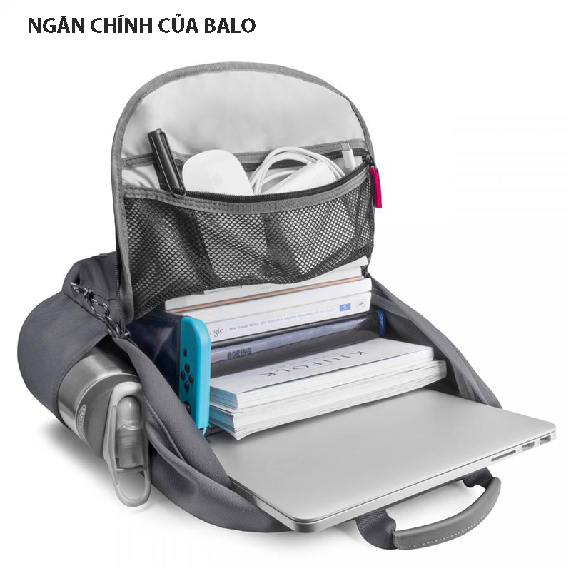 Balo chính hãng TOMTOC Unisex Travel cho Macbook 15 inch