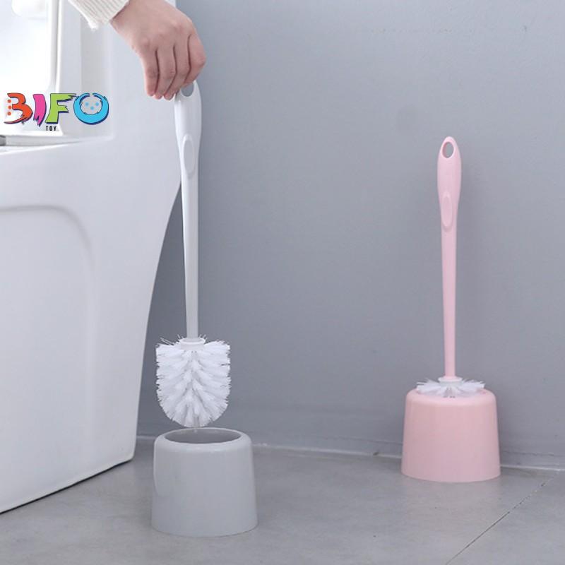 Chổi cọ rửa nhà tắm, bàn chải vệ sinh toilet cán dài tiện dụng