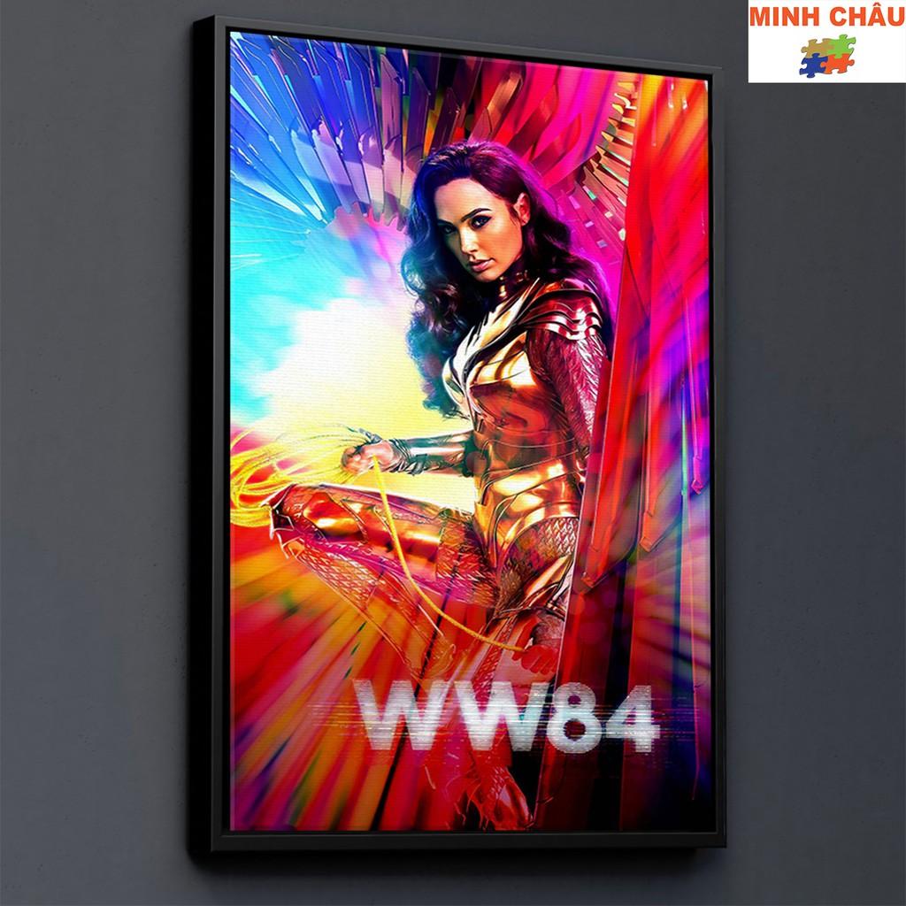 Tranh Canvas | Tranh treo tường trang trí SIÊU ANH HÙNG - WONDER WOMEN 17